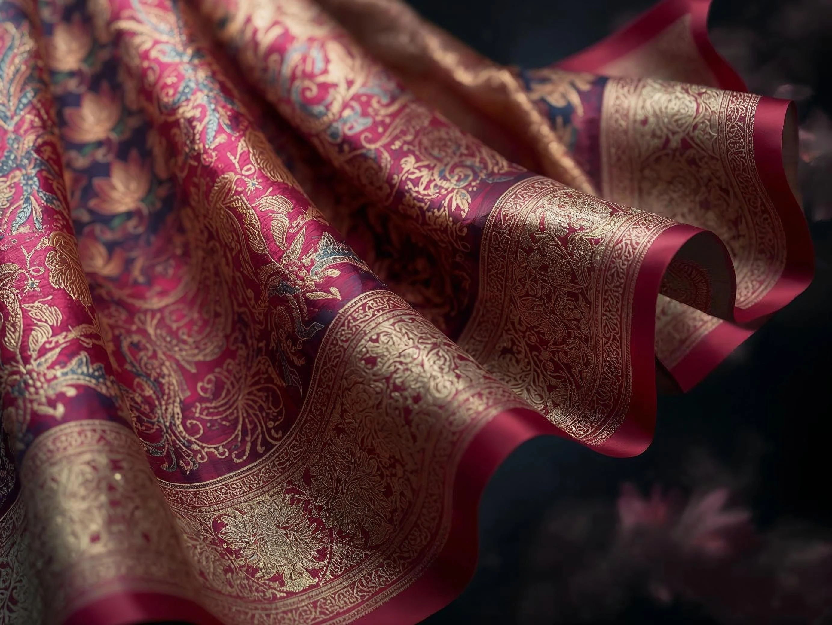 Banarasi Silk Saree - OceanArc Exim