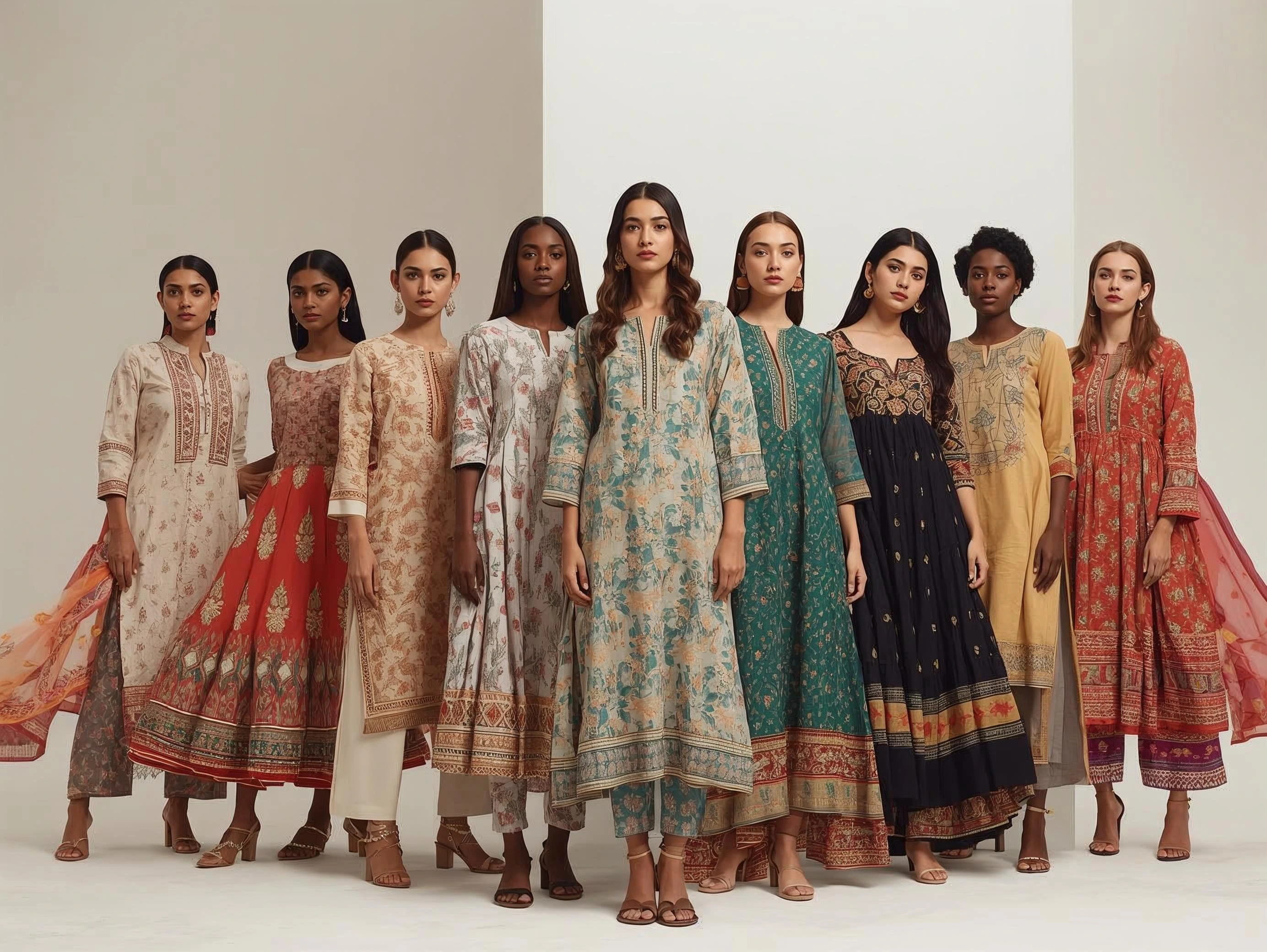 Stylish Kurti Collection - OceanArc Exim